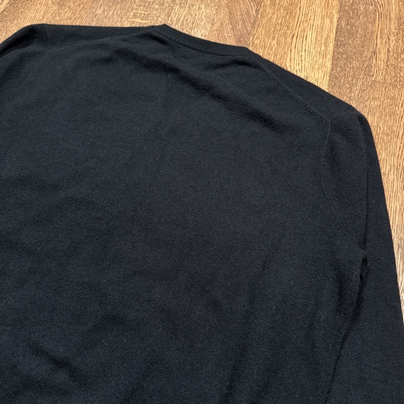 Peter Millar Pure Cashmere PGA Tour Embroidered Logo V Neck Sweater Mens Medium - Picture 7 of 10